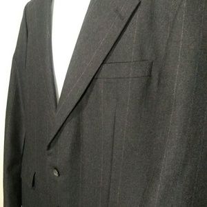 LS Ltd. Executive Clothiers New York Blue 2 Button